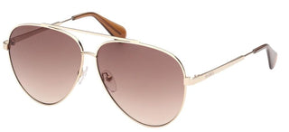 Max&Co. PHYLIA MO0007 women Gold Pilot Sunglasses