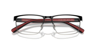 Polo Ralph Lauren Ph 1229 Men Black Rectangle Eyeglasses