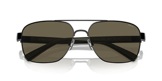 Polo Ralph Lauren Ph 3154 Men Black Pilot Sunglasses