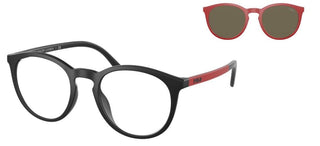 Polo Ralph Lauren PH 4183U men Black Round Sunglasses