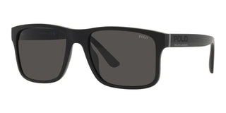 Polo Ralph Lauren PH 4195U men Black Geometric Sunglasses
