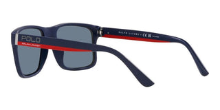 Polo Ralph Lauren PH 4195U men Blue Geometric Sunglasses