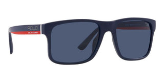Polo Ralph Lauren PH 4195U men Blue Geometric Sunglasses