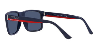 Polo Ralph Lauren PH 4195U men Blue Geometric Sunglasses