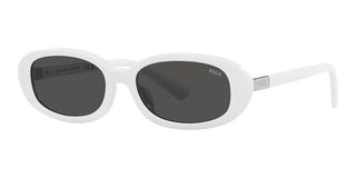 Polo Ralph Lauren PH 4198U women White Geometric Sunglasses