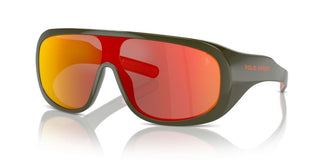 Polo Ralph Lauren Ph 4215u Men Green Shield Sunglasses