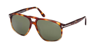 Tom Ford PIERRE-02 FT 1000 men Havana Pilot Sunglasses