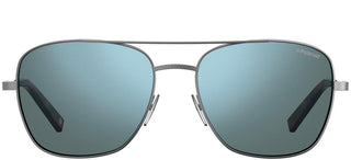 Polaroid PLD 2068/S/X men Ruthenium Geometric Sunglasses