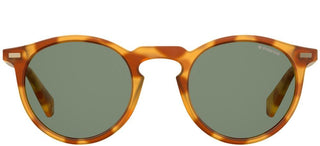 Polaroid PLD 2086/S men Havana Round Sunglasses