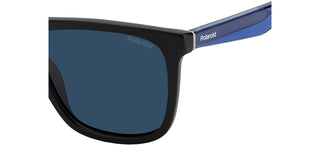 Polaroid PLD 2102/S/X men Black Squared Sunglasses
