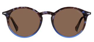 Polaroid PLD 2116/S unisex Havana Oval Sunglasses