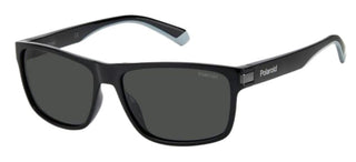Polaroid PLD 2121/S men Black Rectangle Sunglasses
