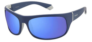 Polaroid PLD 2125/S men Blue Geometric Sunglasses