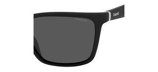 Polaroid PLD 2126/S men Black Squared Sunglasses