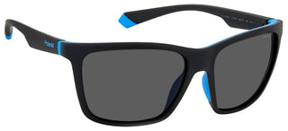 Polaroid PLD 2126/S men Black Squared Sunglasses