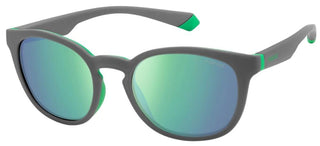 Polaroid Pld 2127/s Men Grey Round Sunglasses