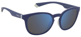 Polaroid PLD 2127/S men Blue Round Sunglasses