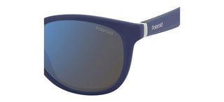 Polaroid PLD 2127/S men Blue Round Sunglasses