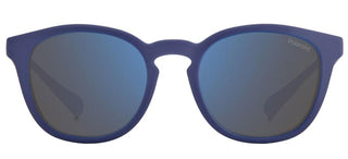 Polaroid PLD 2127/S men Blue Round Sunglasses