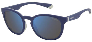 Polaroid PLD 2127/S men Blue Round Sunglasses