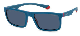 Polaroid PLD 2134/S men Blue Squared Sunglasses