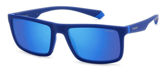 Polaroid PLD 2134/S men Blue Squared Sunglasses