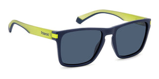 Polaroid PLD 2139/S unisex Blue Squared Sunglasses
