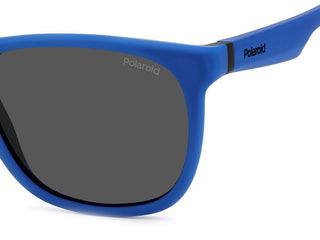 Polaroid PLD 2140/S unisex Blue Squared Sunglasses
