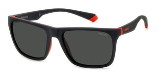 Polaroid Pld 2141/s Unisex Black Squared Sunglasses