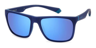 Polaroid PLD 2141/S unisex Blue Squared Sunglasses