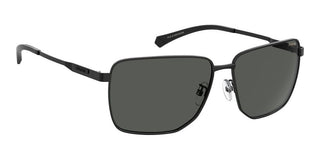 Polaroid PLD 2143/G/S/XN men Black Rectangle Sunglasses