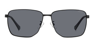 Polaroid PLD 2143/G/S/XN men Black Rectangle Sunglasses