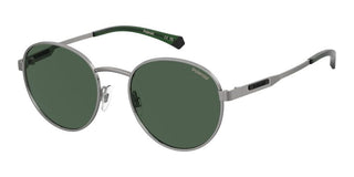 Polaroid PLD 2144/G/S/XN unisex Ruthenium Oval Sunglasses