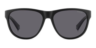 Polaroid Pld 2156/s Unisex Black Squared Sunglasses