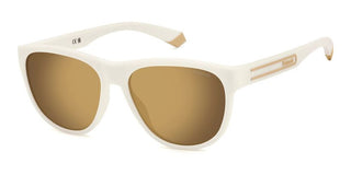 Polaroid PLD 2156/S unisex White Squared Sunglasses