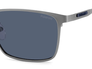 Polaroid Pld 2159/g/s/x Men Grey Rectangle Sunglasses