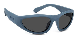 Polaroid Pld 2165/s Unisex Blue Geometric Sunglasses