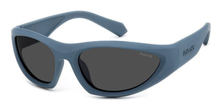 Polaroid Pld 2165/s Unisex Blue Geometric Sunglasses