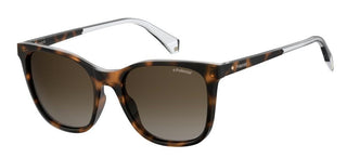 Polaroid PLD 4059/S women Havana Squared Sunglasses