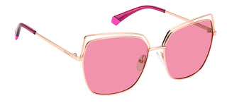 Polaroid PLD 4093/S women Rose gold Butterfly Sunglasses
