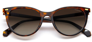 Polaroid PLD 4107/S SUSTAINABLE COLLECTION women Havana Cat Eye Sunglasses