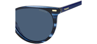 Polaroid PLD 4107/S SUSTAINABLE COLLECTION women Blue Cat Eye Sunglasses