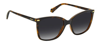 Polaroid PLD 4108/S SUSTAINABLE COLLECTION women Havana Geometric Sunglasses