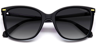 Polaroid PLD 4108/S SUSTAINABLE COLLECTION women Black Geometric Sunglasses