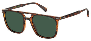 Polaroid PLD 4123/S men Havana Squared Sunglasses
