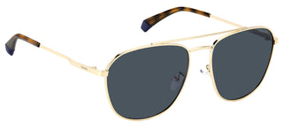 Polaroid PLD 4127/G/S men Gold Pilot Sunglasses