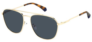 Polaroid PLD 4127/G/S men Gold Pilot Sunglasses