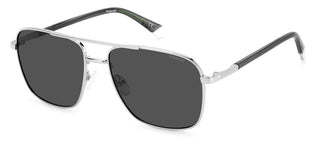 Polaroid PLD 4128/S/X men Grey Squared Sunglasses