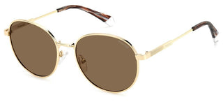 Polaroid PLD 4135/S/X men Gold Squared Sunglasses