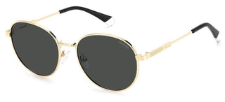 Polaroid PLD 4135/S/X men Gold Squared Sunglasses